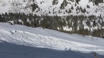 VIDEO: Skier Triggers Avalanche Near Independence Pass