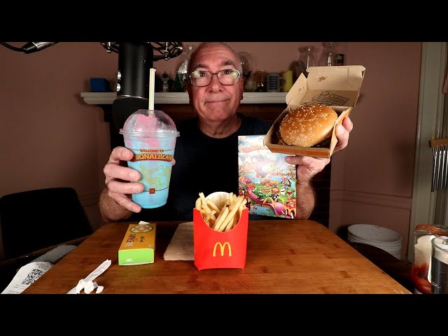 ASMR McDonaldLand QPC Meal Mukbang Whispering