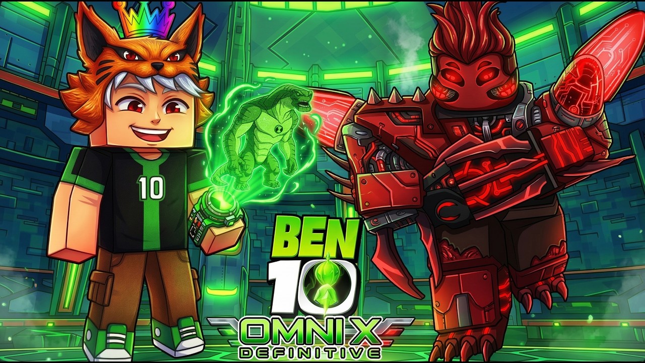 BEN 10 OMINI X DEFINITIVE VEIO O NOVO BOSS, MOTOCICLETAS E PREMIAÇÔES PLUMBER & VILLAINS UPDATE