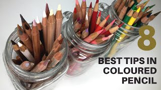 8 Tips to improve your Coloured Pencil Drawings for Beginners