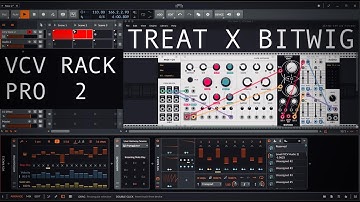 Treat x Bitwig 4.1 + VCV Rack 2