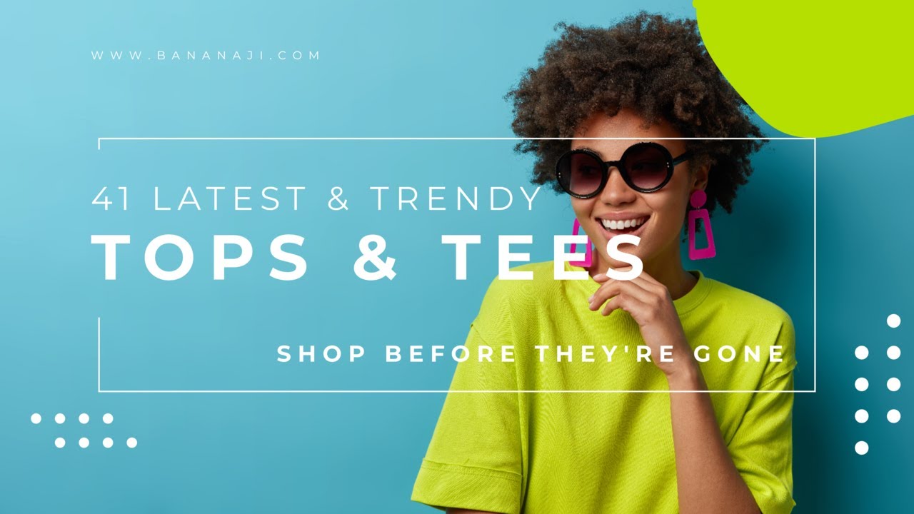 Select 41 latest and trendy tops & tees for women YouTube