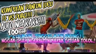 KUMPULAN PANTUN FF LUCU FREE FIRE VS PUBG - pantun ff
