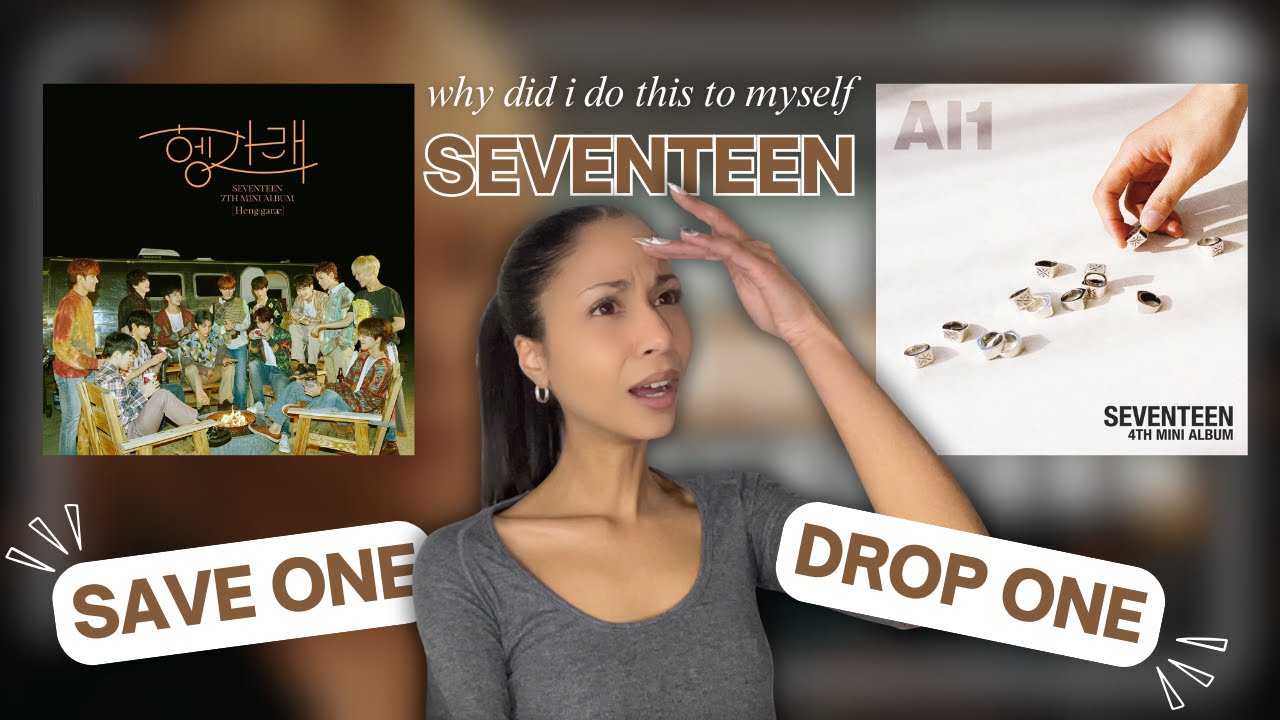 SEVENTEEN SAVE ONE DROP ONE (helpppp)