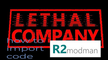 r2modman Lethal Company Import Profile Tutorial