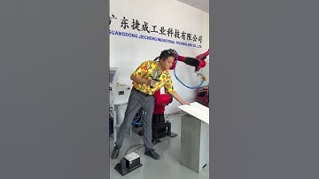Non-programming spray painting robot.#industrial #robot #welding #spraying #palletizing #stamping