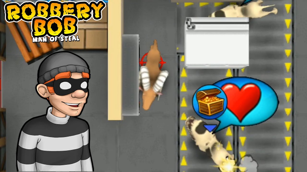 Robbery Bob 1 | Moutain Goat Vs Angry Dogs | Part 7