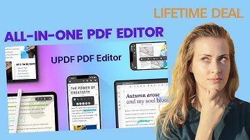 UPDF Lifetime Deal I Edit, Annotate, Convert, Organize, OCR and Sign PDF on Windows/Mac/ iOS/Android