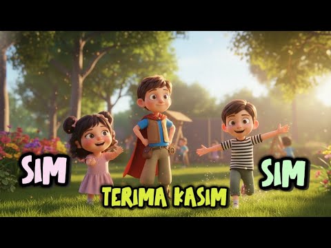 Sim sim Terima Kasim sim | Lagu Anak | Lagu Anak Dulu | Happy  Kid Song