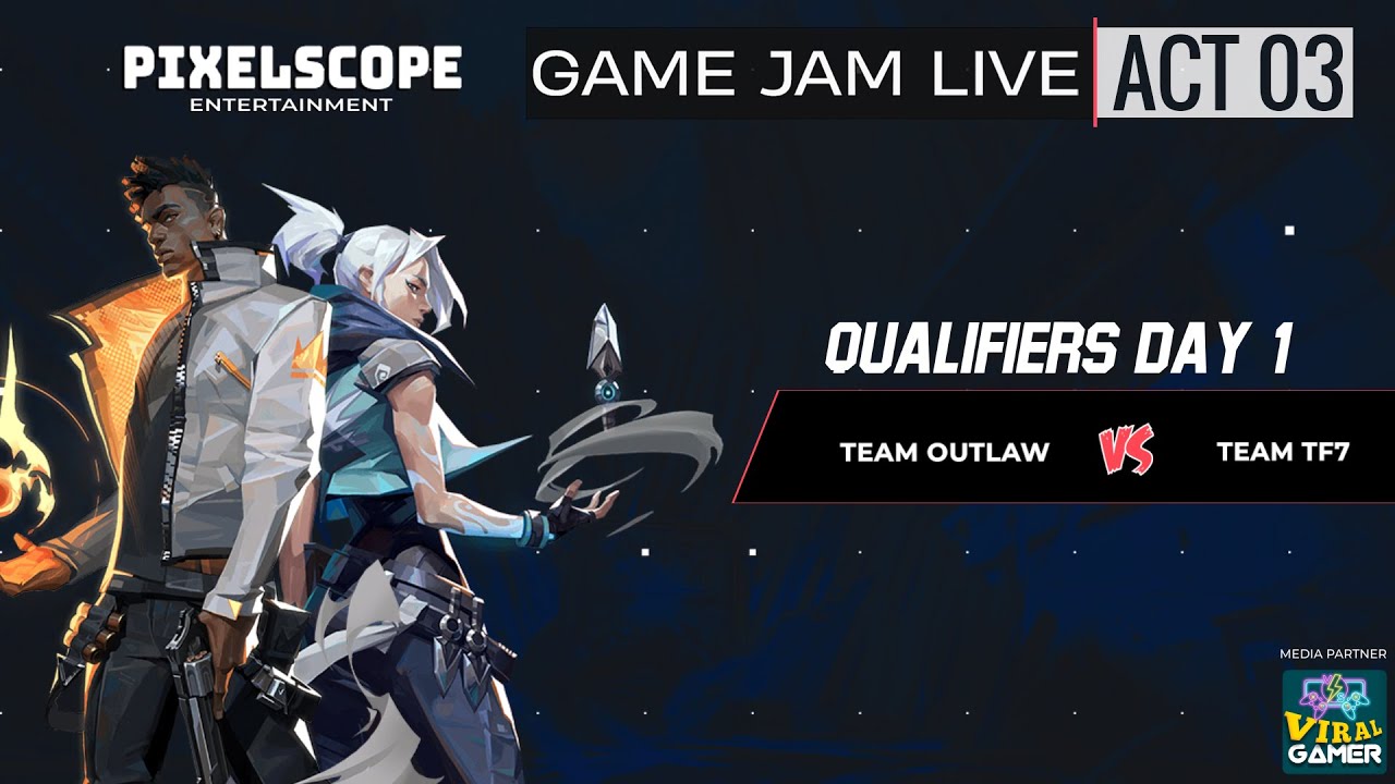 VALORANT Game Jam Live | QUALIFIERS DAY 1 | PixelScope Entertainment |