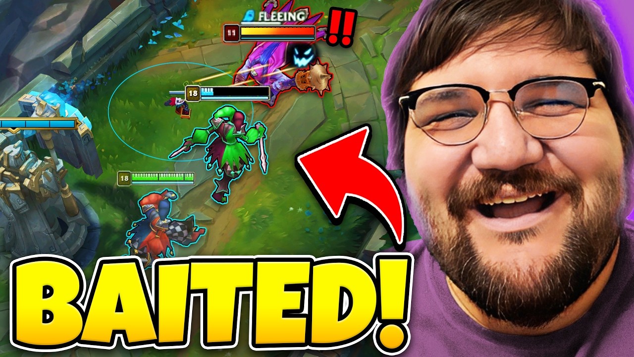 THIS JAX GETS THE PINK WARD SHACO TREATMENT (200 IQ BAIT PLAYS)