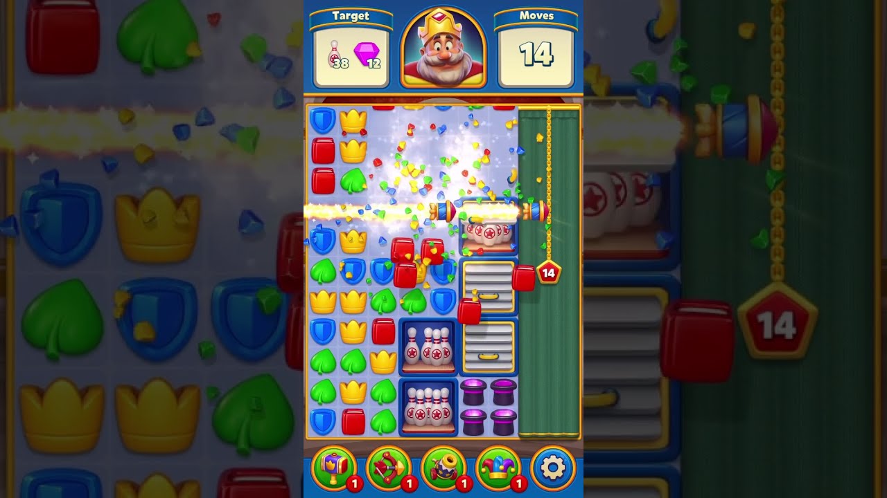 Royal Match Super Hard Level 8749 - 8750 - 8751 - 8752 - 8753 - 8754 | Area 105 King's Nightmare