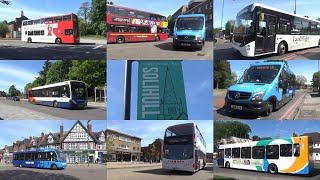 Bus Destination: Solihull (May 2024)