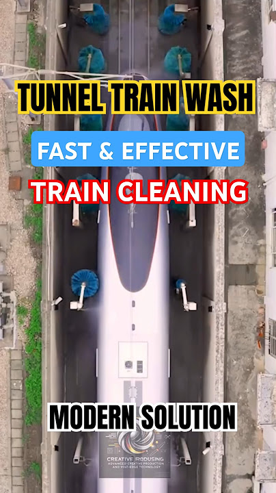 Tunnel Train Wash: A Modern Solution for Fast and Effective Train Cleaning