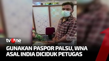 WNA Ditangkap Petugas Imigrasi Lantaran Gunakan Paspor Palsu | Kabar Pagi tvOne
