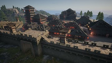 Myth of Empire No Faced Men Guild Base Overview 2nd Updated