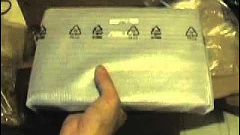 Asus Eee PC 1015 Unboxing How to SDHC Card Install .mov