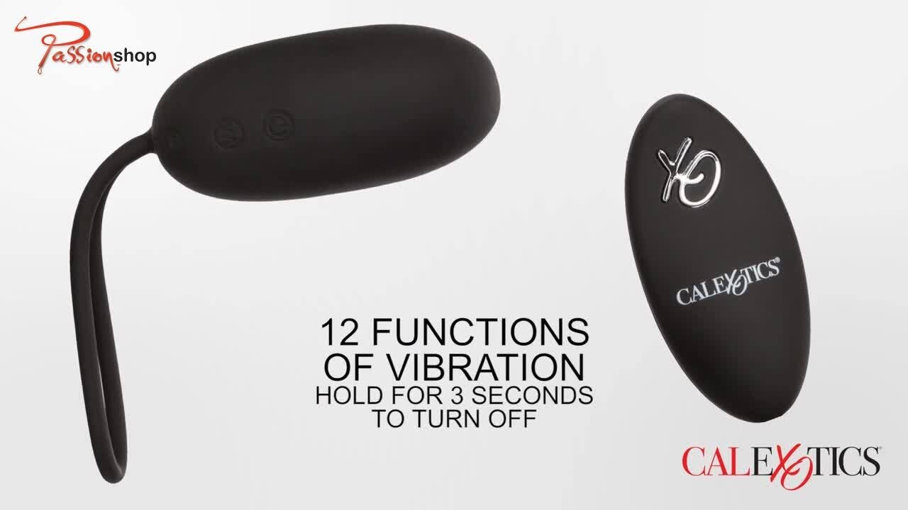 Remote Controlled Vibes Silicone Remote Rechargeable Egg Demo