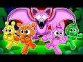 Exploring The Entire BAT CAVE In 99 Nights In The Forest!