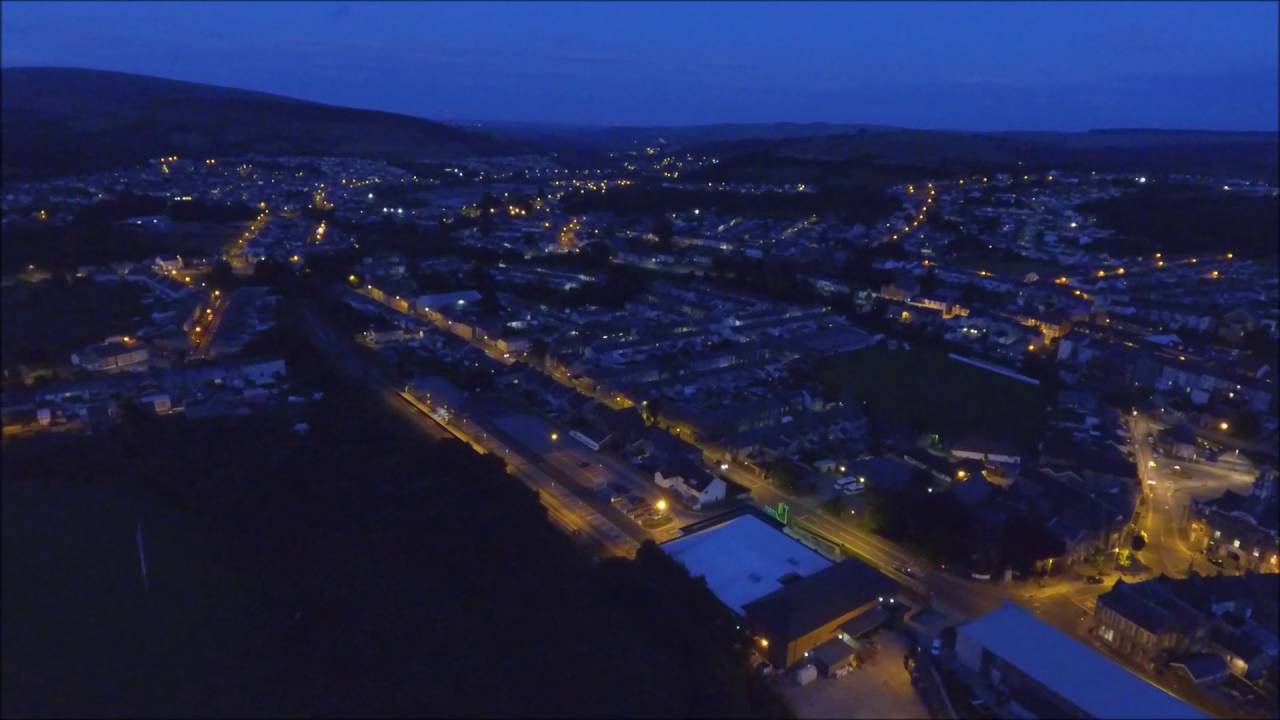Maesteg at Night