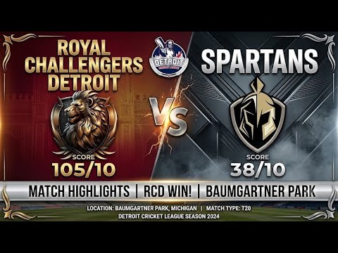 DCL2026 - RCD vs Spartans - 1st innings