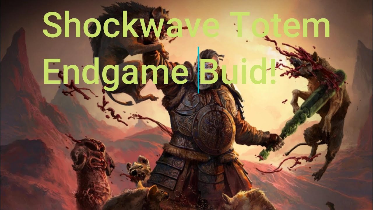 Warbringer Shockwave Totem Warrior Tanky Endgame Build - Path of Exiles 2