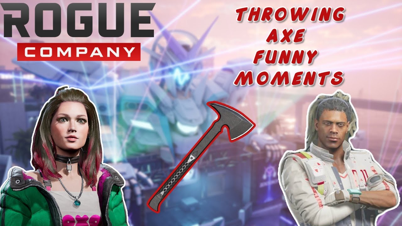 THROWING AXE FUNNY MOMENTS #1 | ROGUE COMPANY GAMEPLAY
