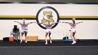 AHS Cheer Tryouts Chant 2025 (back view)