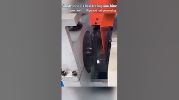 Single head chamfering machine,Round bar chamfer， Outai Machinery #chamfering #machine