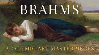 Johannes Brahms β Fantasies Op. 116 | Relaxing Piano Music & Fine Art Gallery
