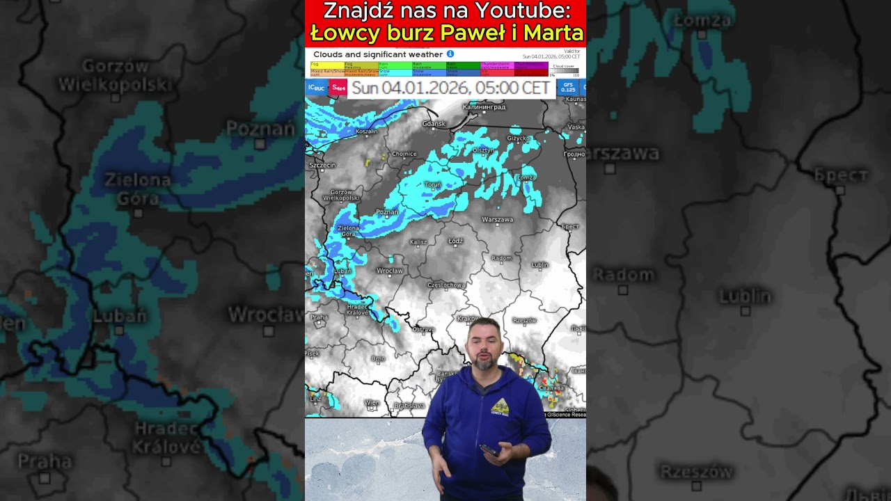 Prognoza pogody na sobotę i noc 
