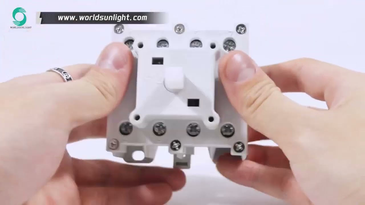 Worldsunlight WSISO-100 100A 63A 32A 1000VDC 1500VDC PV SOLAR ISOLATOR SWITCH ROTARY SWITCH