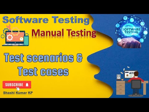 Test Scenarios & Test Cases | Software Testing | Manual Testing #softwaretesting #manualtesting