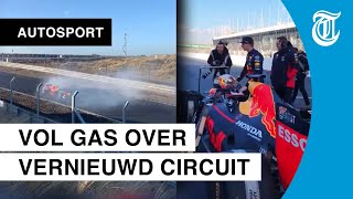 Max scheurt over vernieuwd circuit Zandvoort