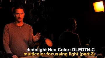 dedolight Neo Color: DLED7N-C multicolor focussing light (part 2)