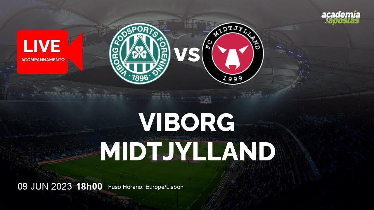 VIBORG X MIDTJYLLAND | SUPERLIGA | ACOMPANHAMENTO AO VIVO | NARRAÇÃO ...