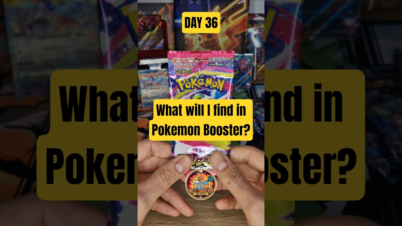 100 days challenge, Day #36. Opening Pokemon Cards.