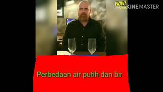 INILAH beda BUNYI air putih dan BIR