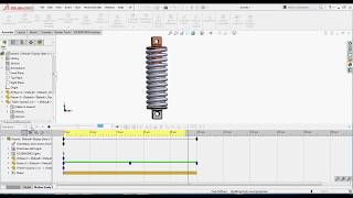 CREATING A SPRING ANIMATION IN SOLIDWORKS