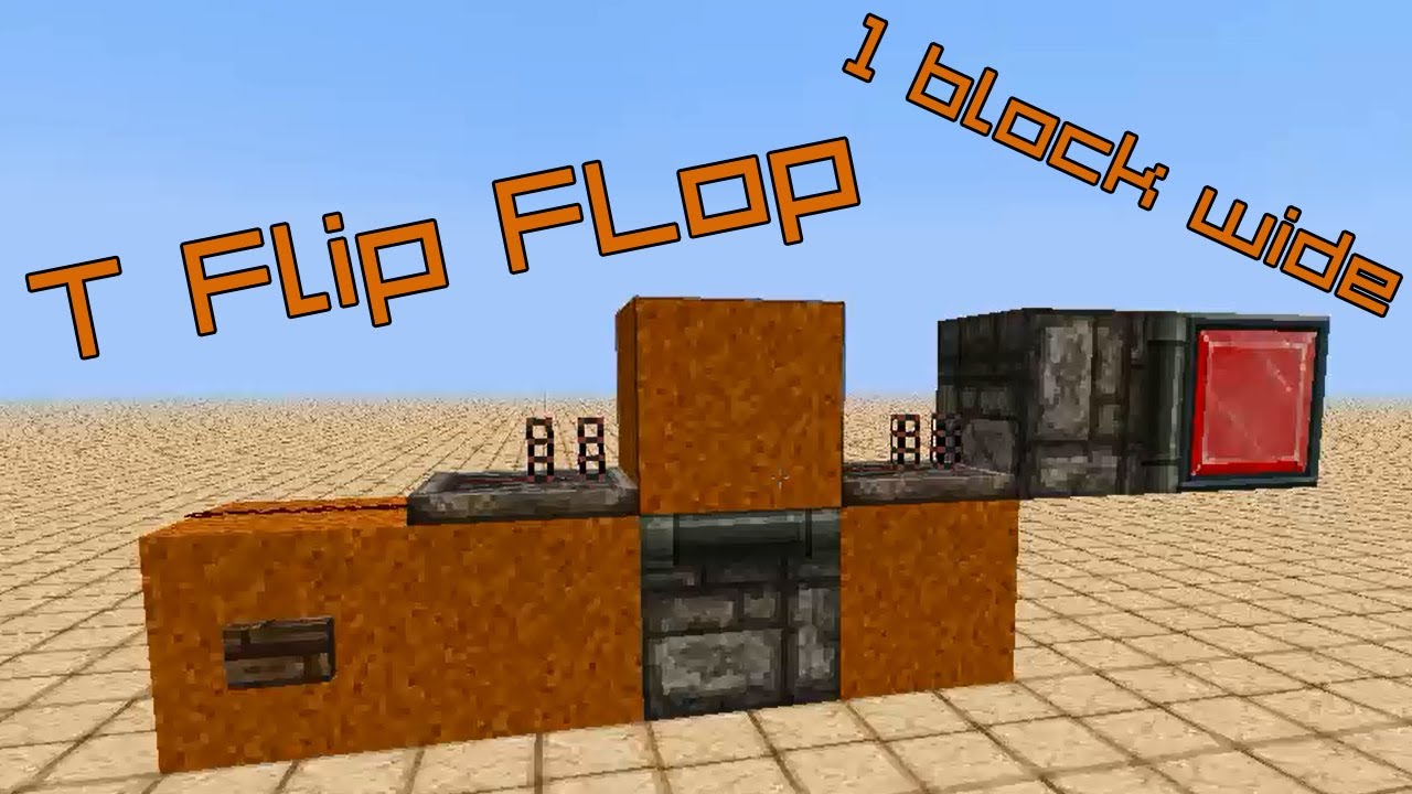 Minecraft 1.8 T Flip Flop - YouTube