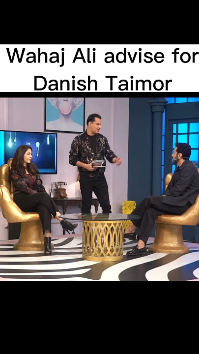 Wahaj gave advice to danish taimor                   #wahajali #danishtaimoor #pakistani #shorts