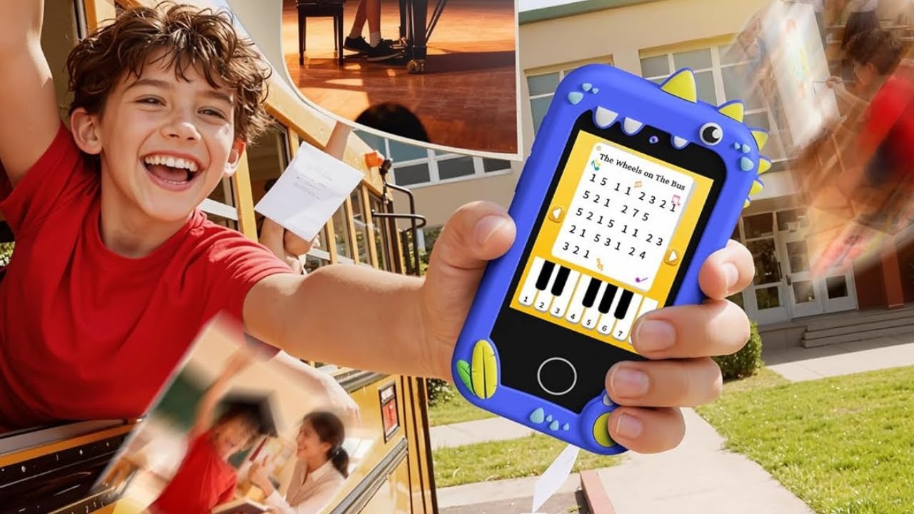 KOKODI Kids Smart Phone Toy 📱🦖 | Dinosaur Touchscreen Toy with Camera & Learning Activities