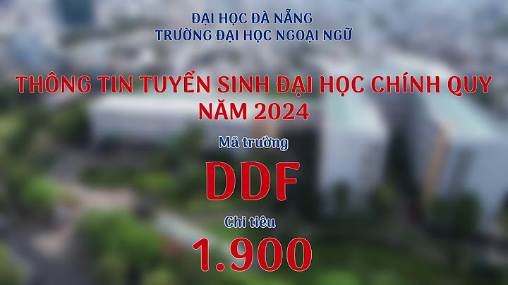 Dai hoc ngoai ngu da nang kí hiệu là gì năm 2024