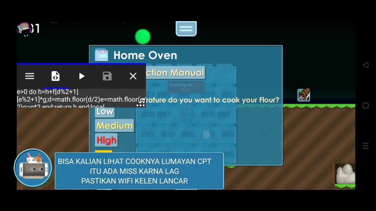 Free Script Auto Cook Bery Crepes 20 Oven HighGrowtopiaGrowlauncher