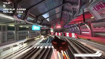 WIPEOUT oméga collection speedlap SUBWAY A+ class AG-System speed tunnel br