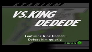 Kirby Air Ride Gamecube - Stadium Vs. King Dedede