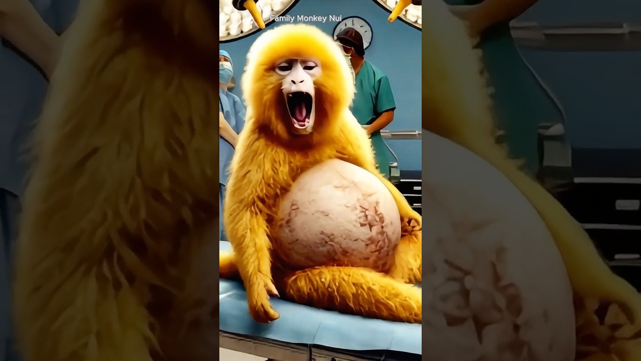 The pregnant monkey Nui rescued by the doctors has yielded surprising results  