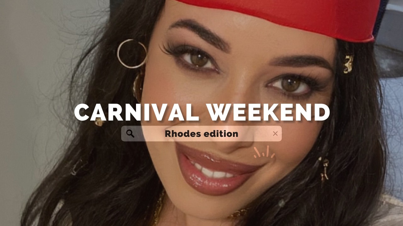 Carnival Weekend in Rhodes 🎭 | Καθαρά Δευτέρα στη Ρόδο