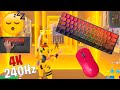 MonsGeek FUN60 PRO ASMR 😴 Box Fight Gameplay 📦 Satisfying Keyboard Fortnite 4K 240 FPS 🏆
