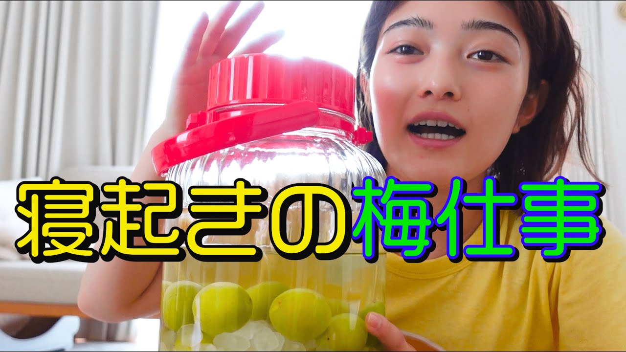 【自家製シリーズ】寝起きから梅仕事に没頭する初夏の朝